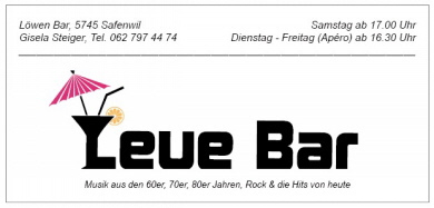 Leue Bar Safenwil Leue Bar Safenwil