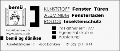 Bemü AG; Däniken Bemü AG; Däniken